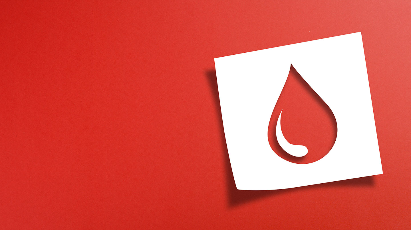 Blut spenden rettet Leben Blut spenden