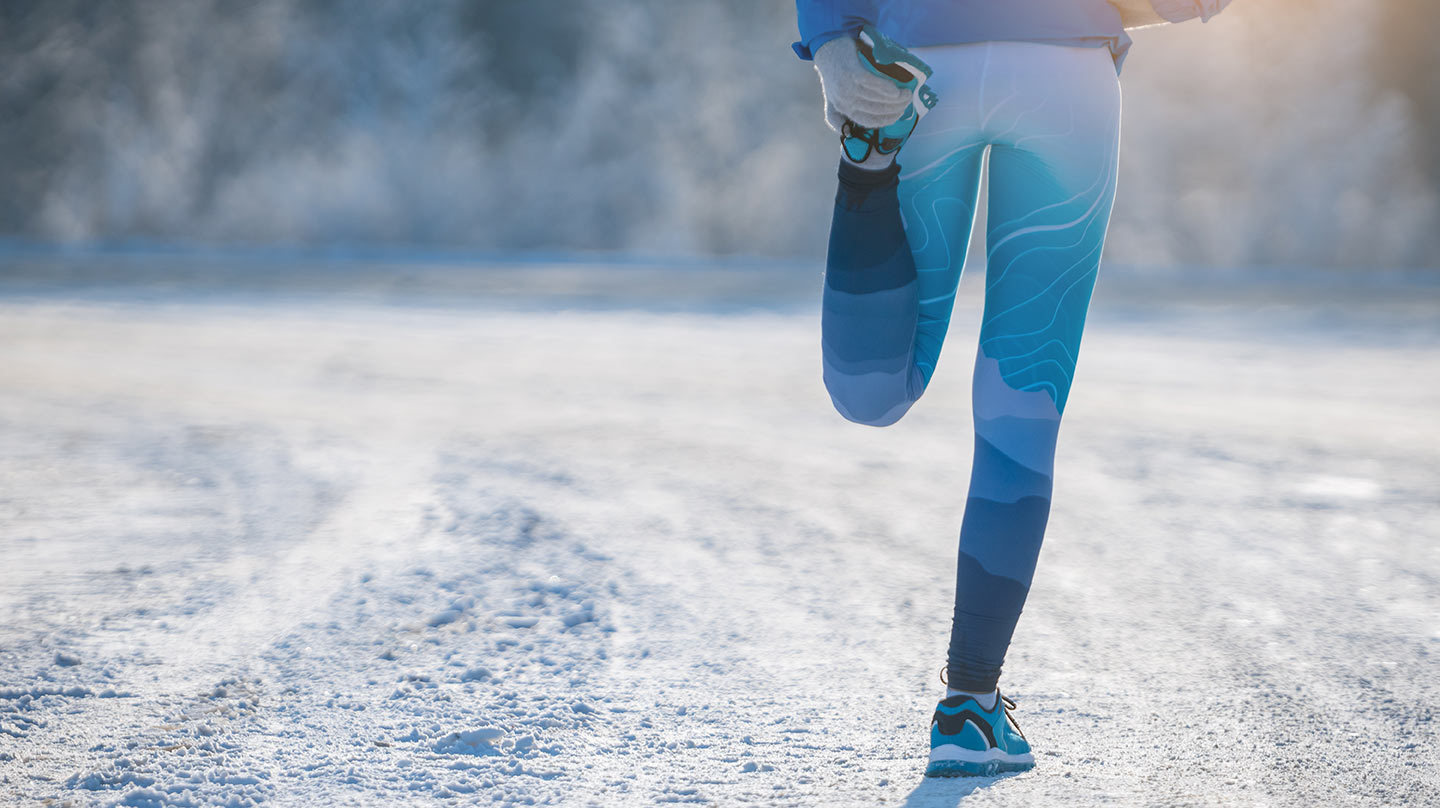 Joggen im Winter: Tipps für gesundes Laufen Joggen im Winter ist gesund. Ordentliches Aufwärmen ist jedoch Pflicht.