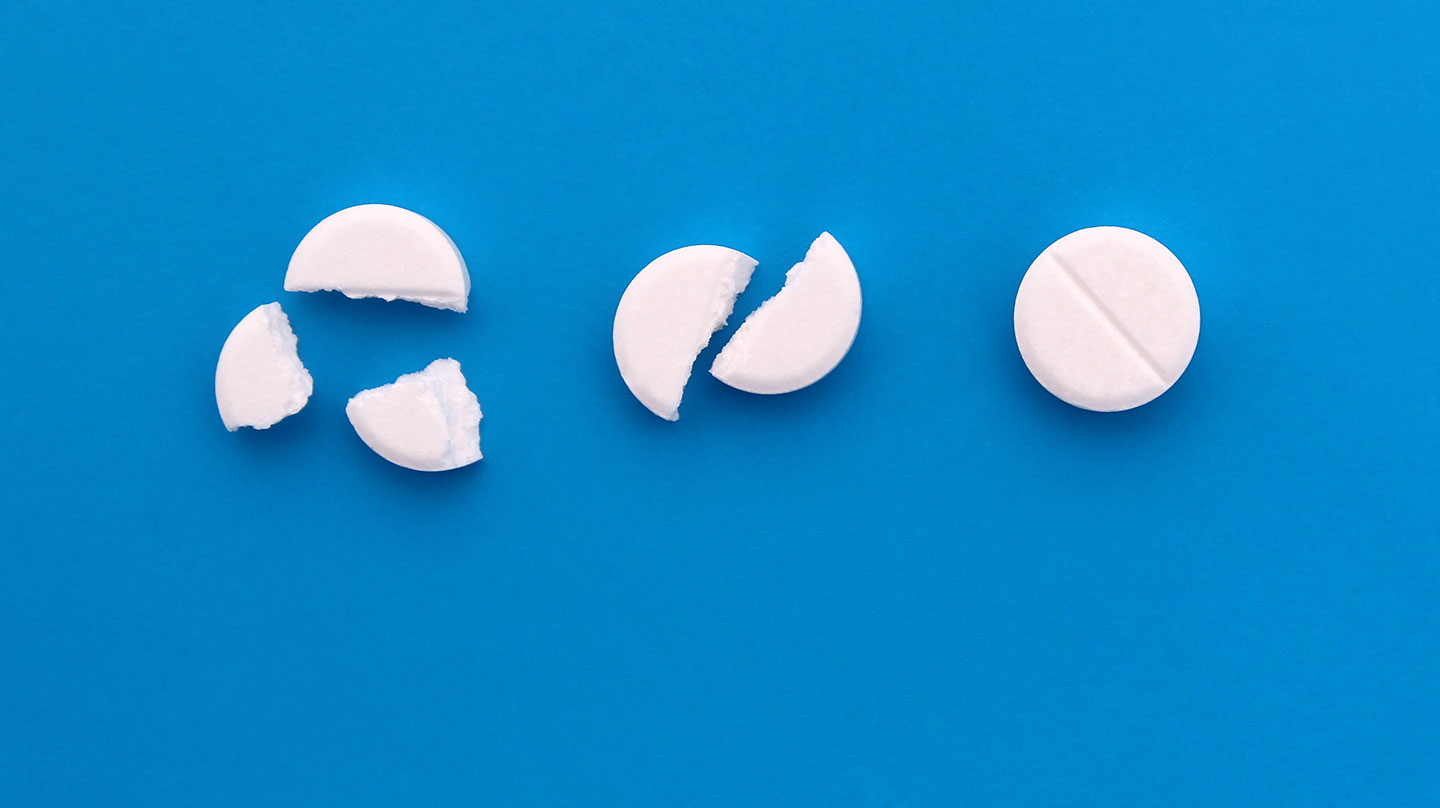 Darf man Tabletten teilen? Darf man Tabletten teilen